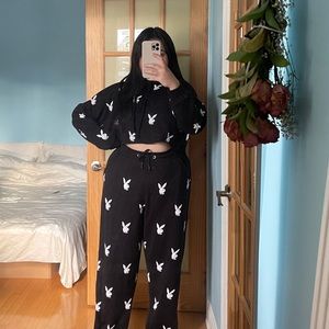 Missguided X Playboy Lounge Set